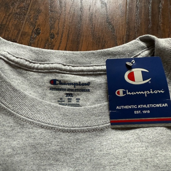 Champion UNC Carolina Women’s Lacrosse T-Shirt – Gray – NWT – XXL - Picture 4 of 5